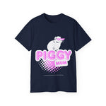 Unisex Cotton Tshirt - Piggy Mum Retro
