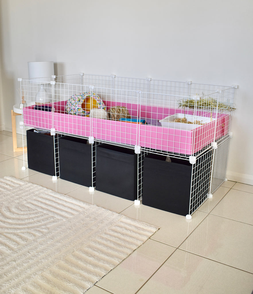 Indoor cage for guinea pigs