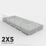Ozzy Cages 2x5 C&C Enclosure - Clear Sided