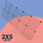2 x 5 Ozzy C&C Cage Lid Kit