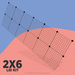 2 x 6 Ozzy C&C Cage Lid Kit