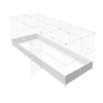 2 x 6 Ozzy Indoor Rabbit Cage with Lid