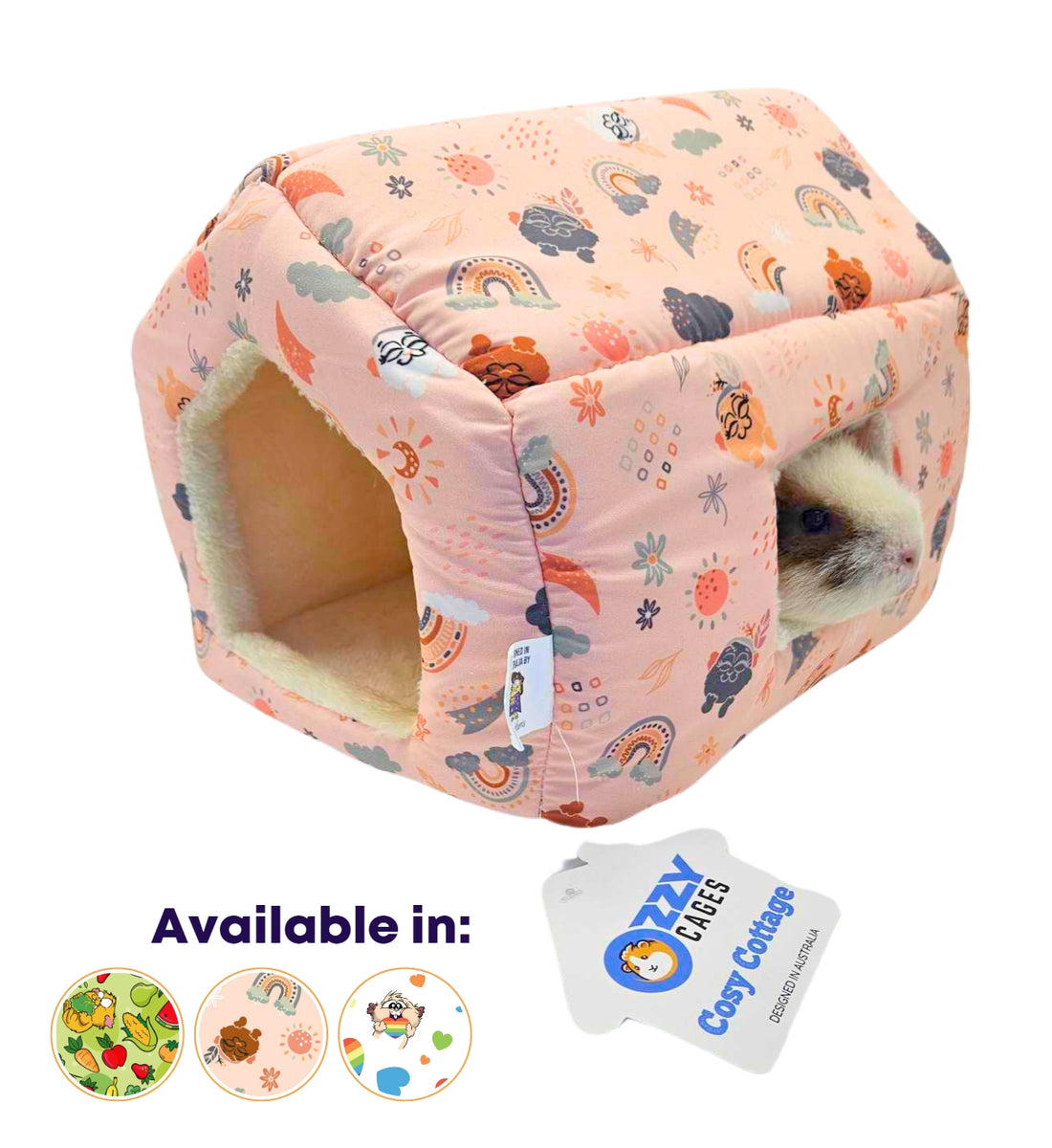 Cosy Cottage guinea pig hidey house for guinea pigs Guinea Pigs Australia