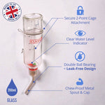 Classic Glass Drinking Bottle 350ml (Small)