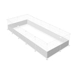 Ozzy Cages 2x5 C&C Enclosure for Guinea Pigs