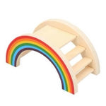 Rosewood Rainbow Play Bridge for Mice and Rats