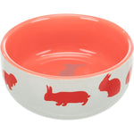 Trixie Rabbit and Guinea Pig Ceramic Bowl