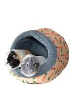 Carrot Plush Hooded Bed