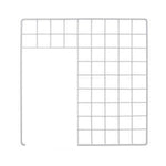 Grid for Inset Loft, Ramp Entry or Doorway - White