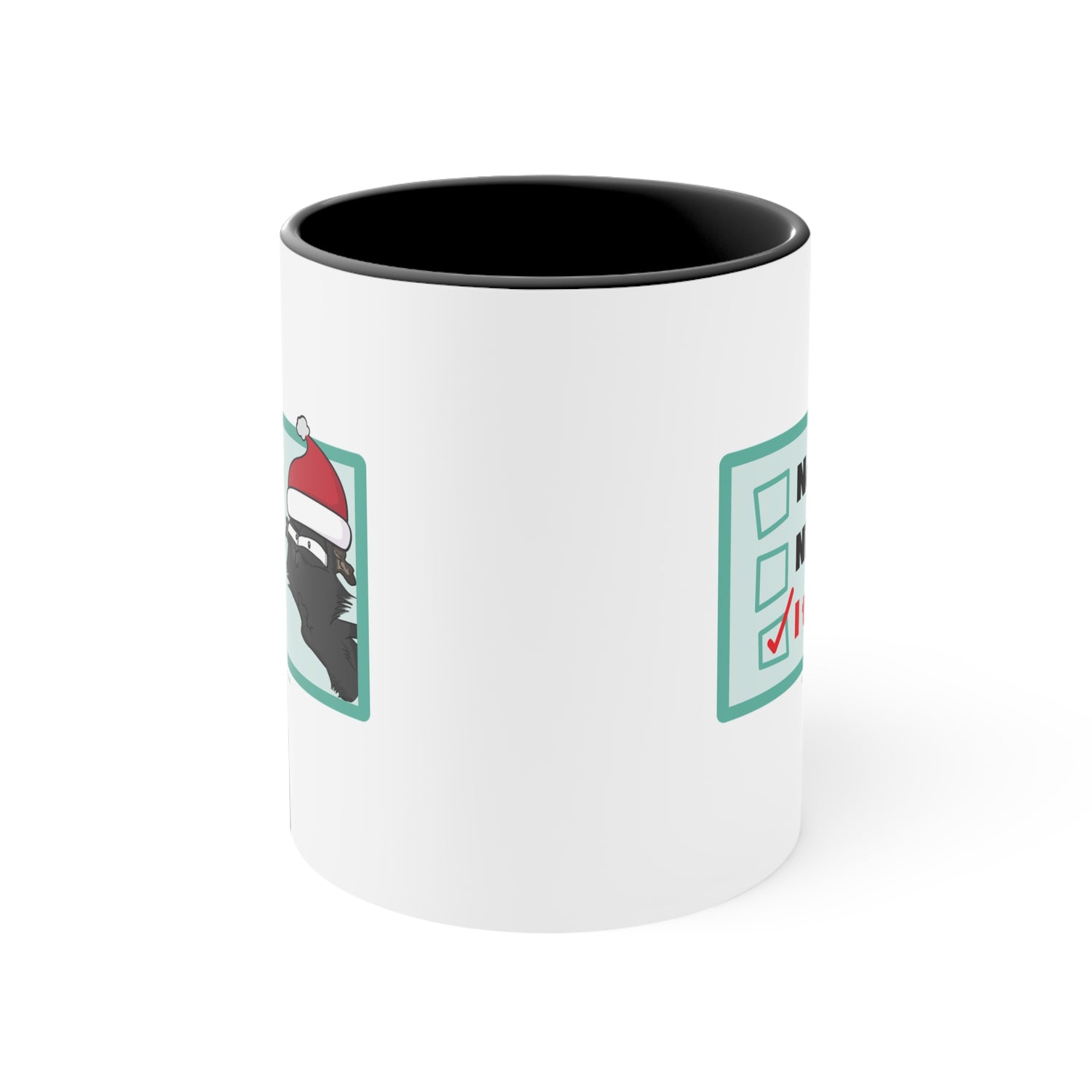 Mug - Christmas: Naughty? Nice? I tried!