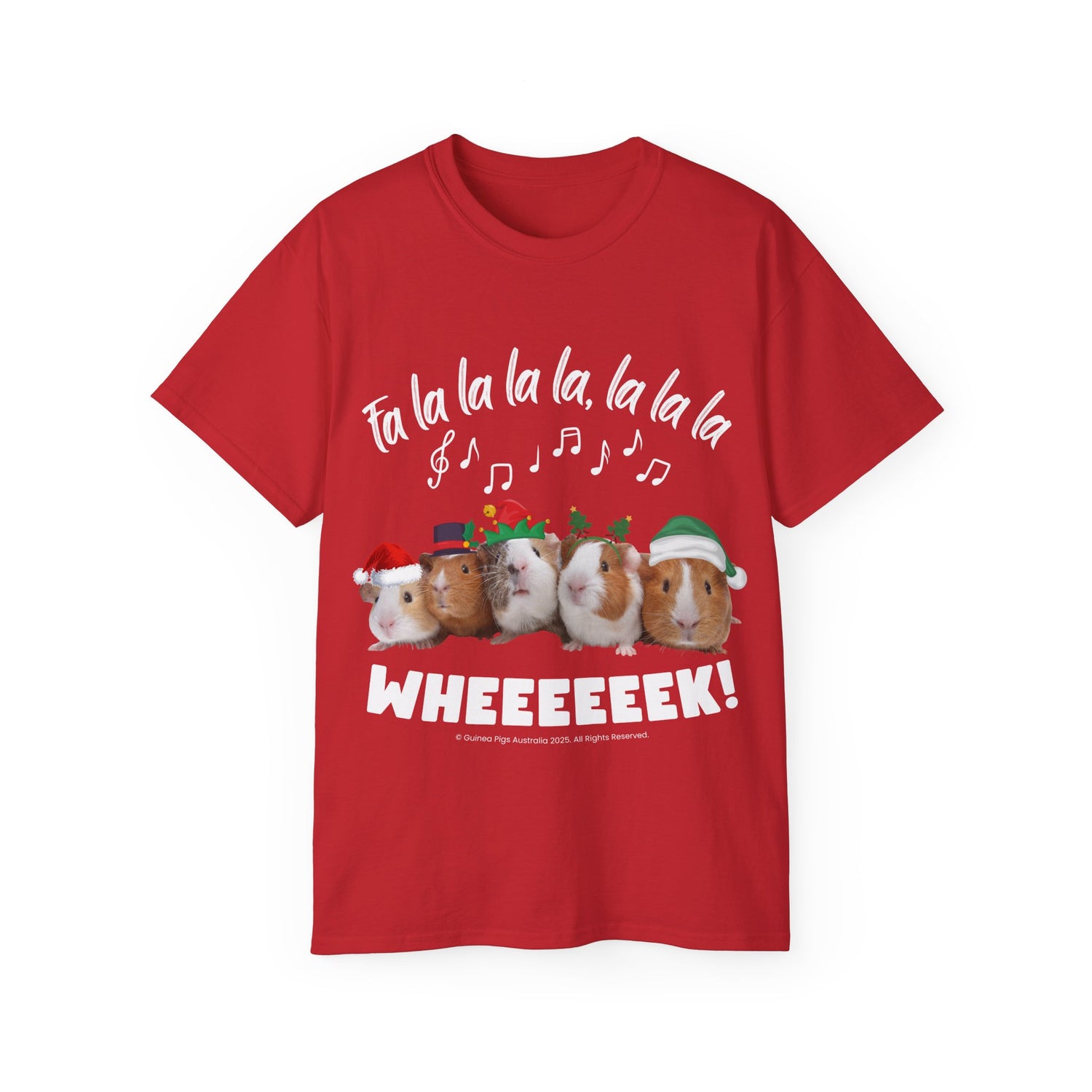 Unisex Cotton Tshirt - Festive Wheekers