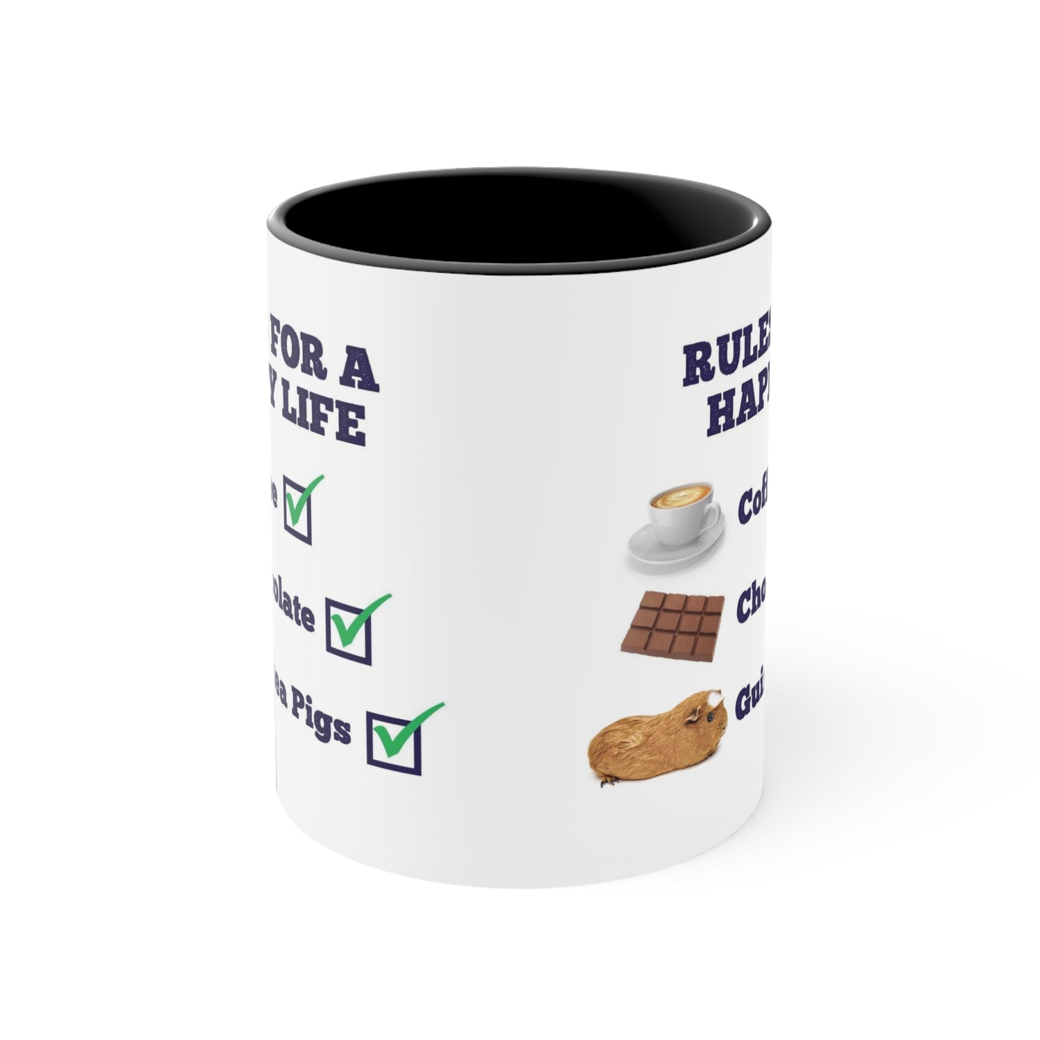 Mug - Rules for a Happy Life