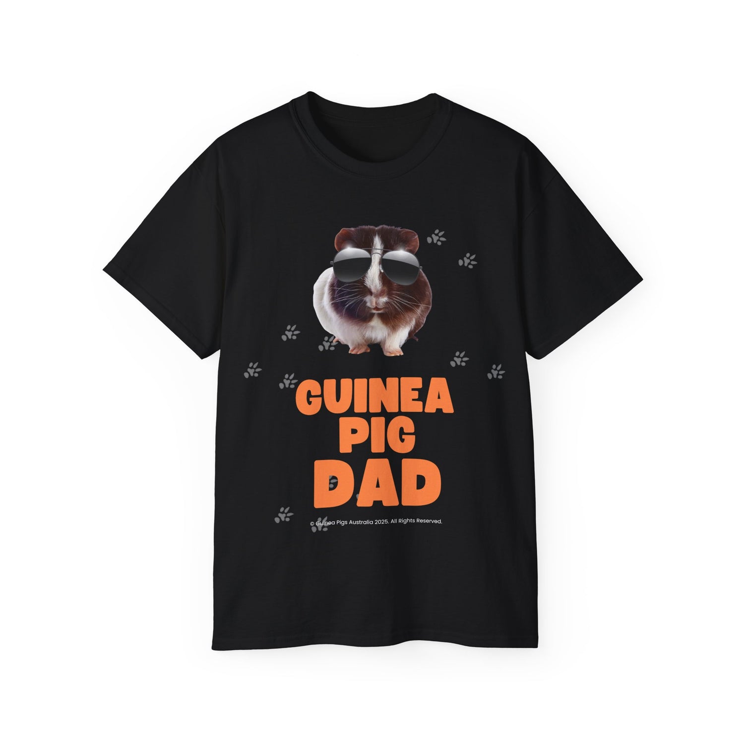 Unisex Cotton Tshirt - Guinea Pig Dad