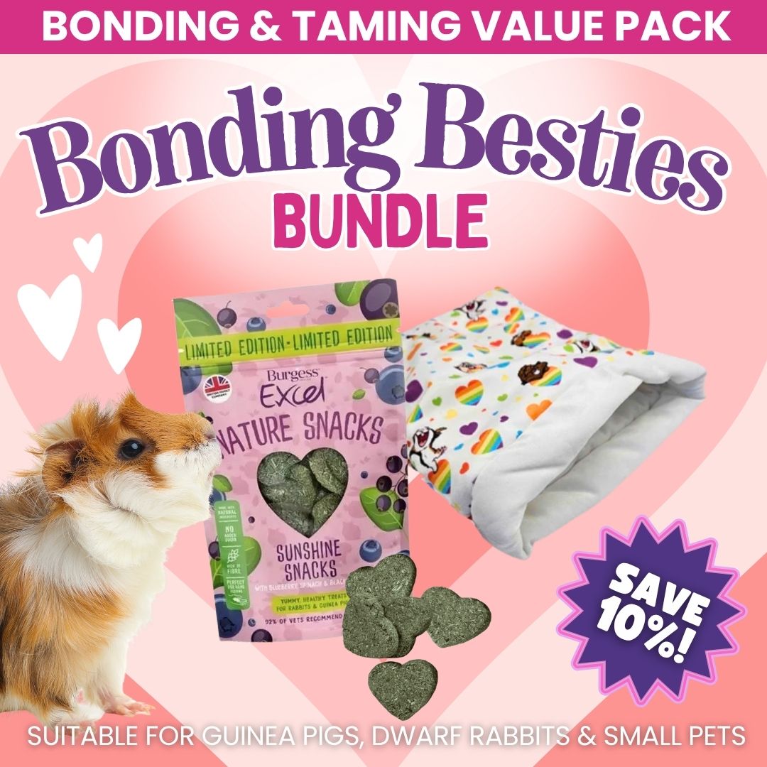 Bonding Besties Bundle - Bonding & Taming Value Pack for Guinea Pigs & Dwarf Rabbits