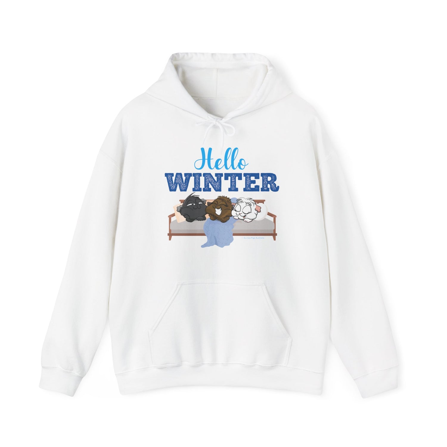 Unisex Hooded Jumper - Hello Winter