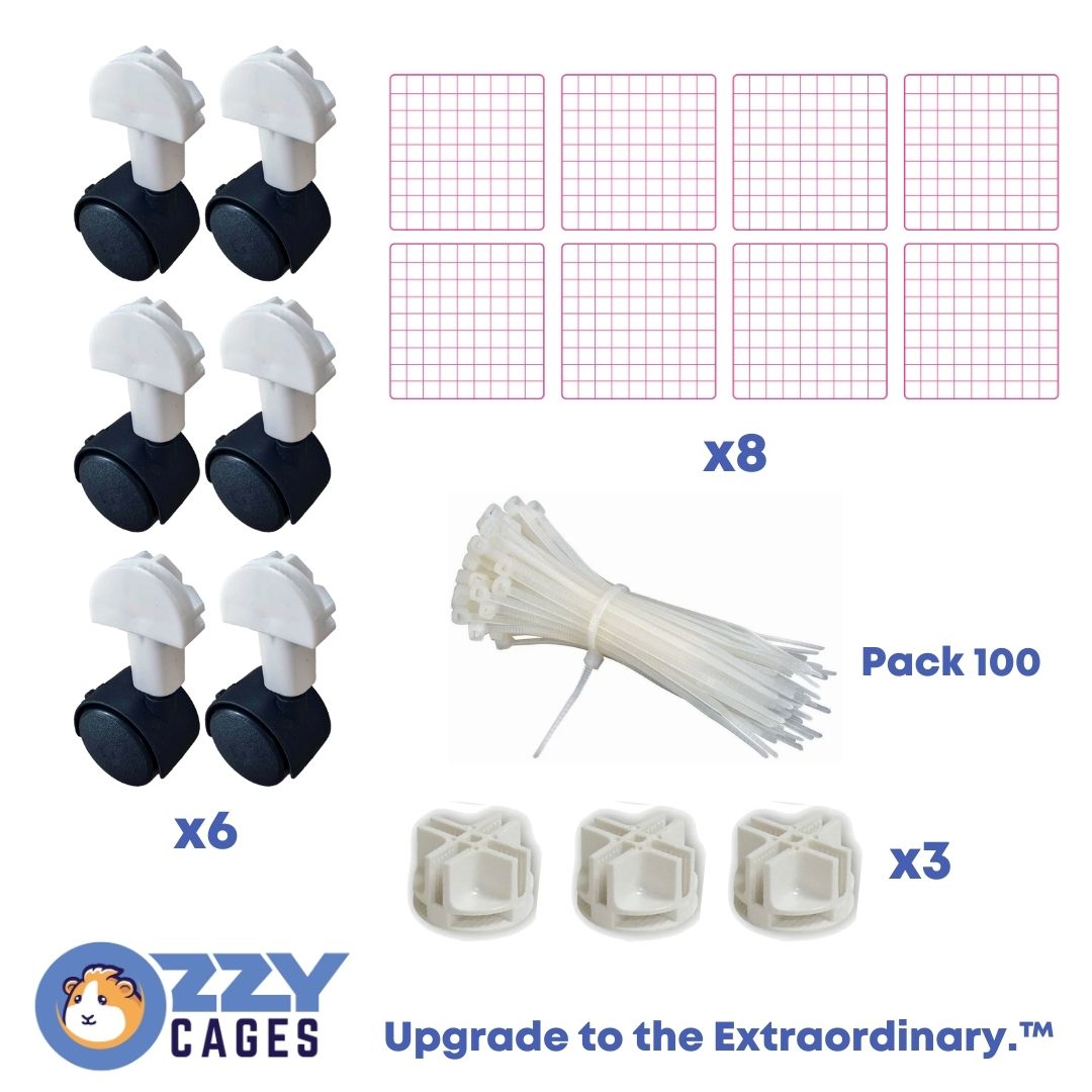 Ozzy Wheel Pack - 2x4 Ozzy C&C Cage