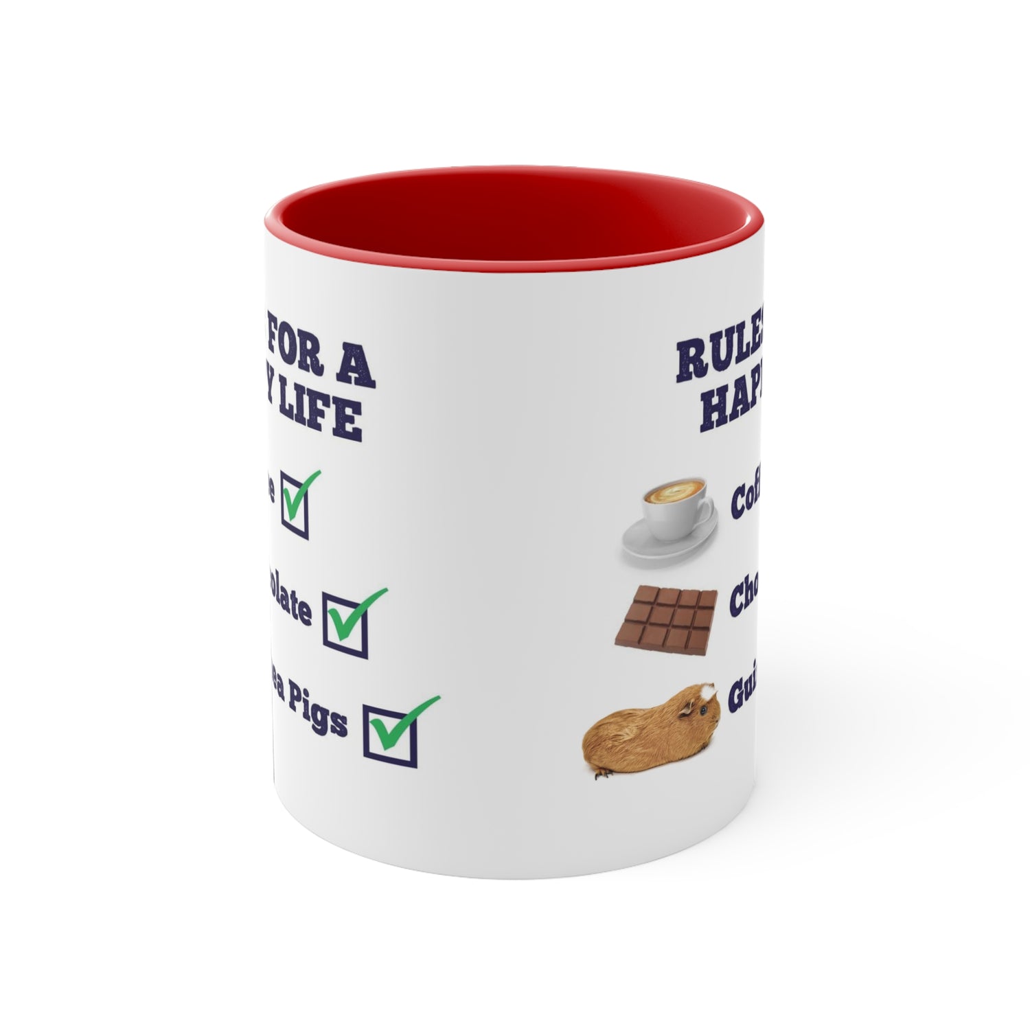 Mug - Rules for a Happy Life