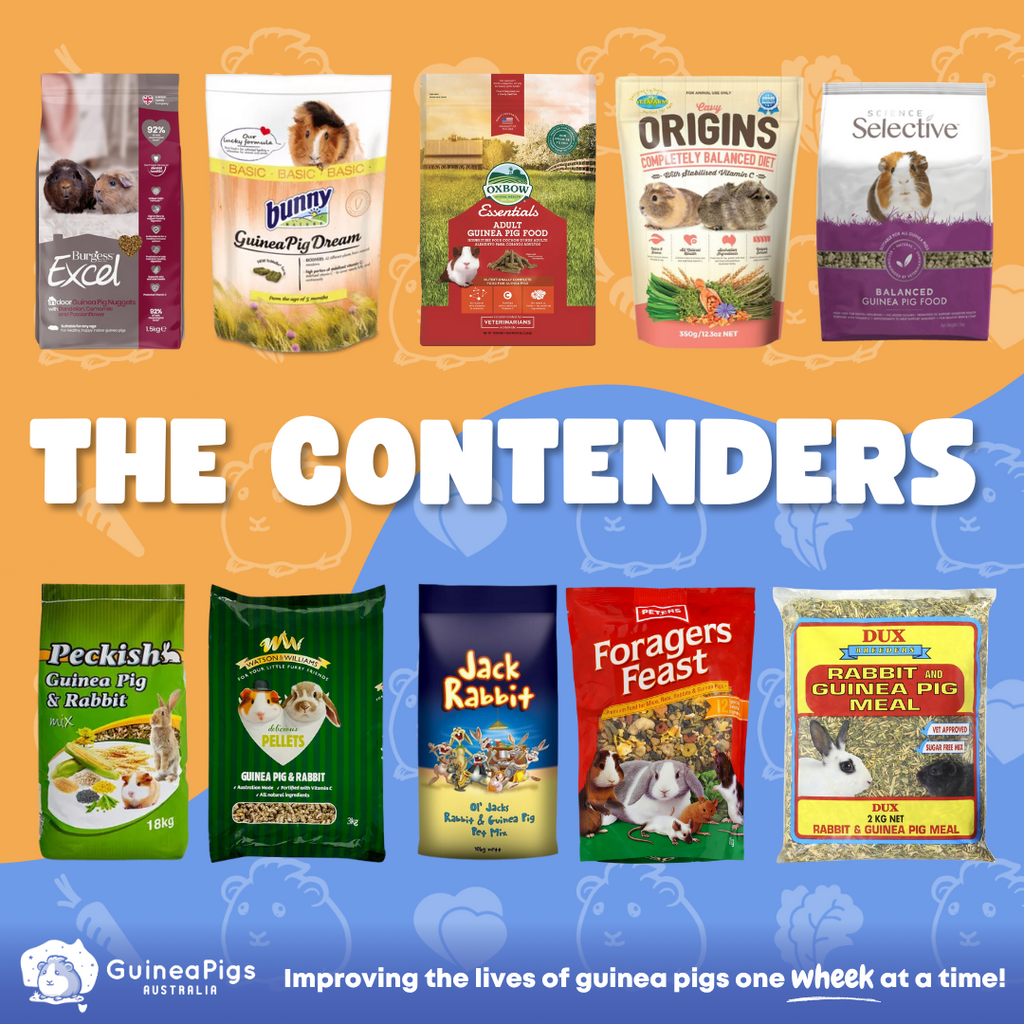 Guinea Pig Pellets | Guinea Pigs Australia