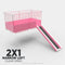Ozzy Cages 2x1 C&C Narrow Loft Kit - Clear Sided - Pink