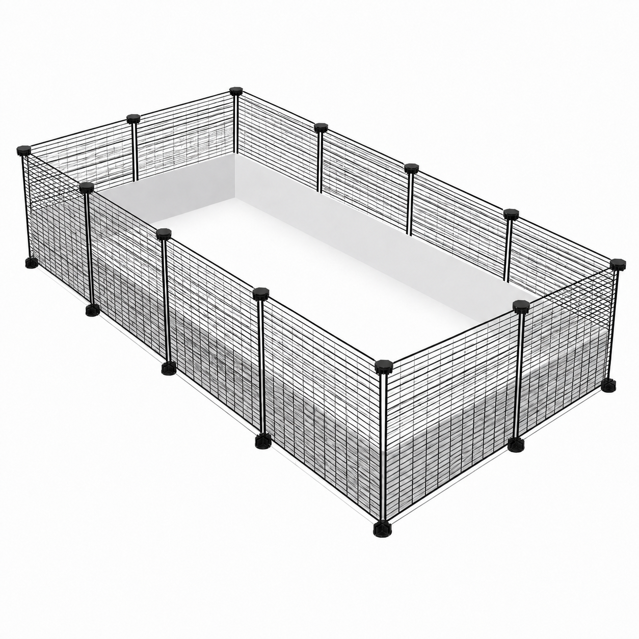 Ozzy Cages 2x4 C&C Enclosure for Baby Guinea Pigs