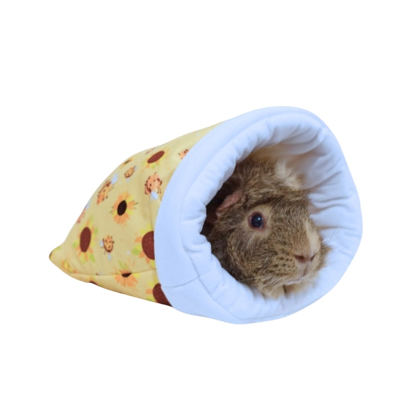 Tunnel ***guinea Pig Bed Small Animal Bed**soft Fleece STAY OPEN Tunnel