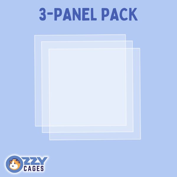 Clear Panel Pack - Ozzy Cages