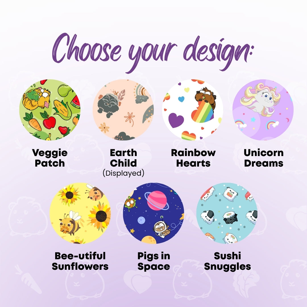 Snuggle In Bundle - Fleece Bed Value Pack for Guinea Pigs & Dwarf Rabbits
