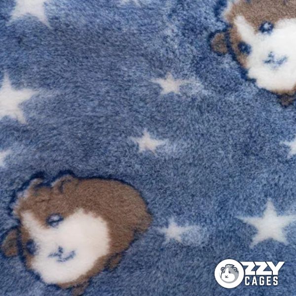 Ozzy Vet-Bed Liner | Blue Ozzy Pig
