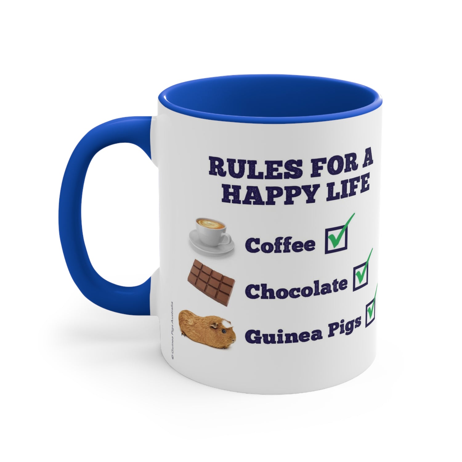 Mug - Rules for a Happy Life