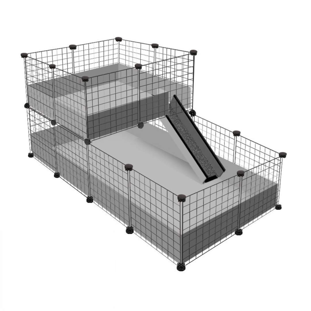 2 by 4 guinea pig cage hot sale