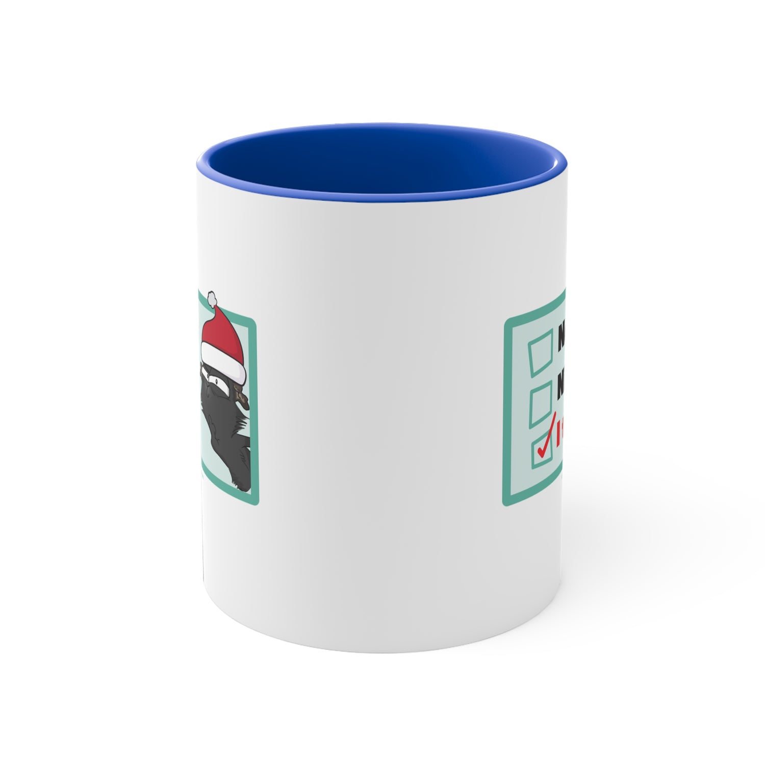 Mug - Christmas: Naughty? Nice? I tried!