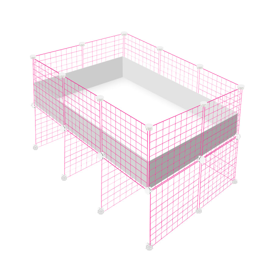 Ozzy Cages 2x3 C&C Enclosure for Guinea Pigs