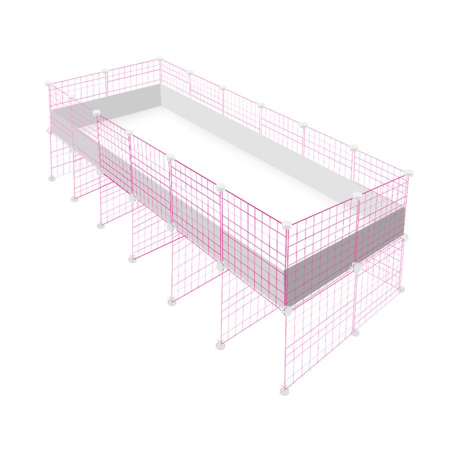 Ozzy Cages 2x6 C&C Enclosure - For Guinea Pigs