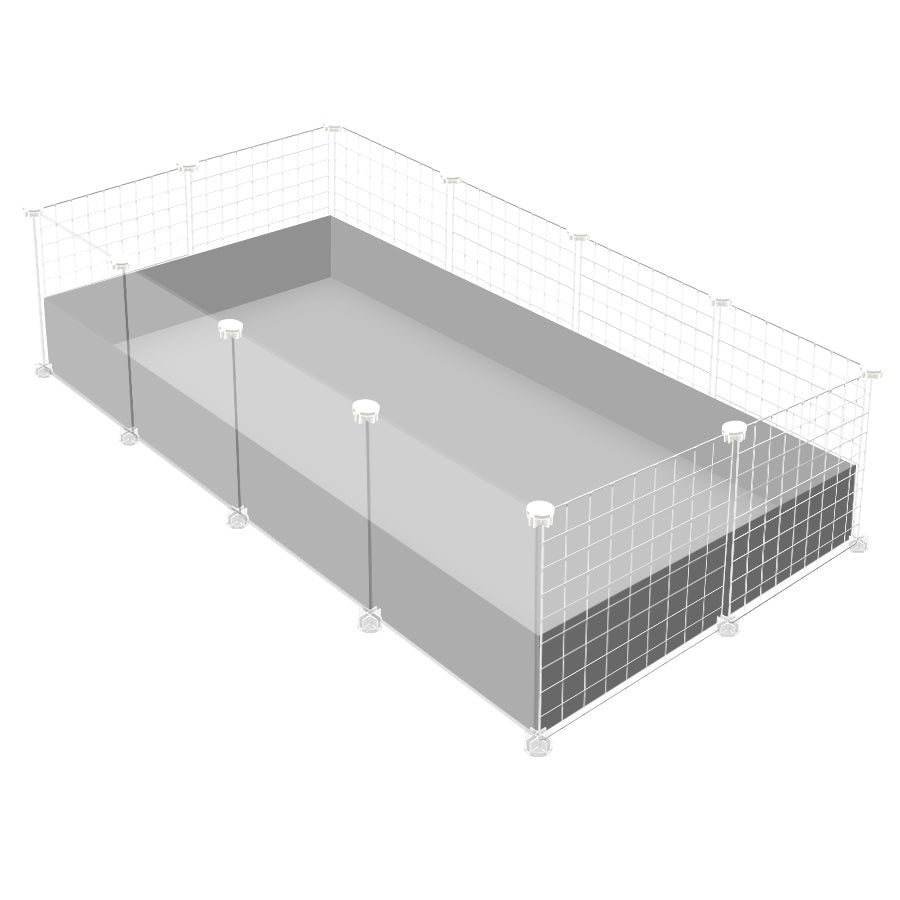 Ozzy Cages 2x4 C&C Enclosure - Clear Sided