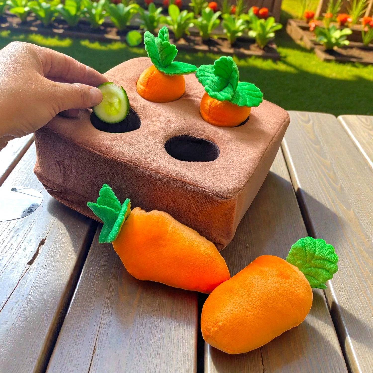 Ozzy Pets Carrot Harvest Toy