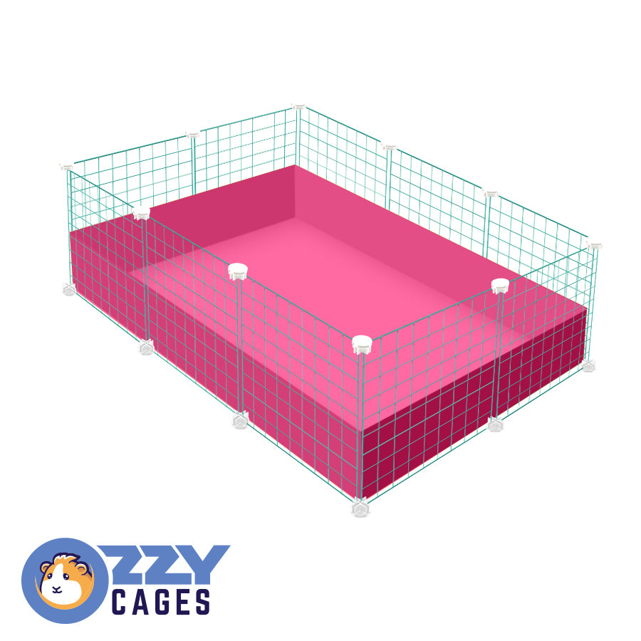 C&c cage for outlet 3 guinea pigs