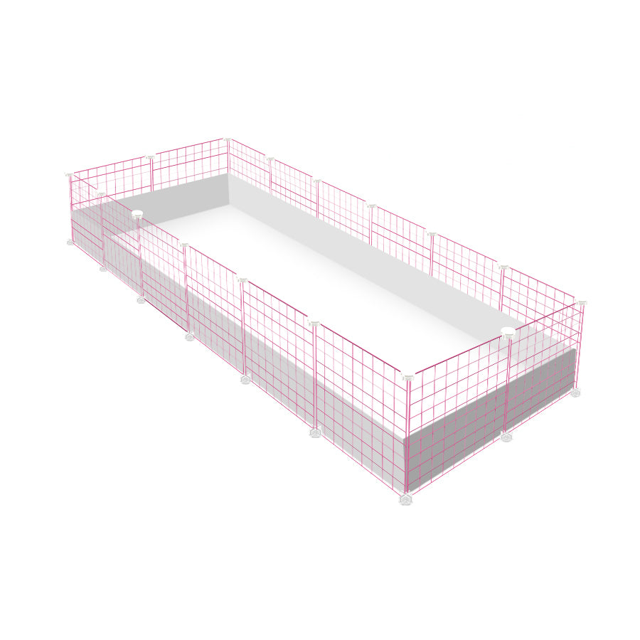 Ozzy Cages 2x6 C&C Enclosure for Guinea Pigs