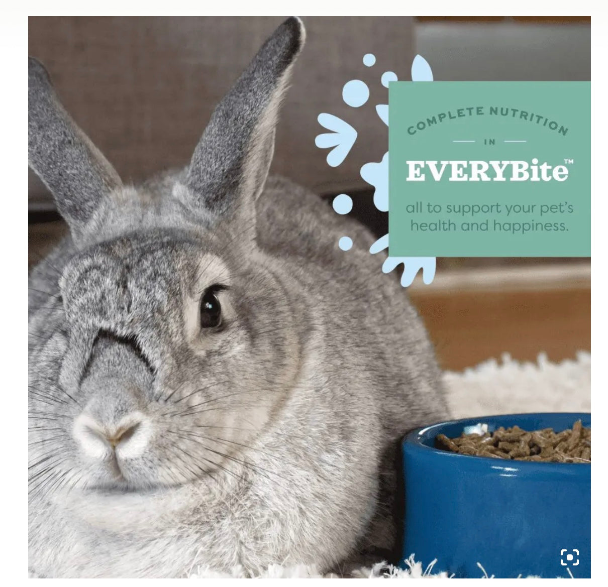 Oxbow Organic Bounty Adult Rabbit Food 1.3kg