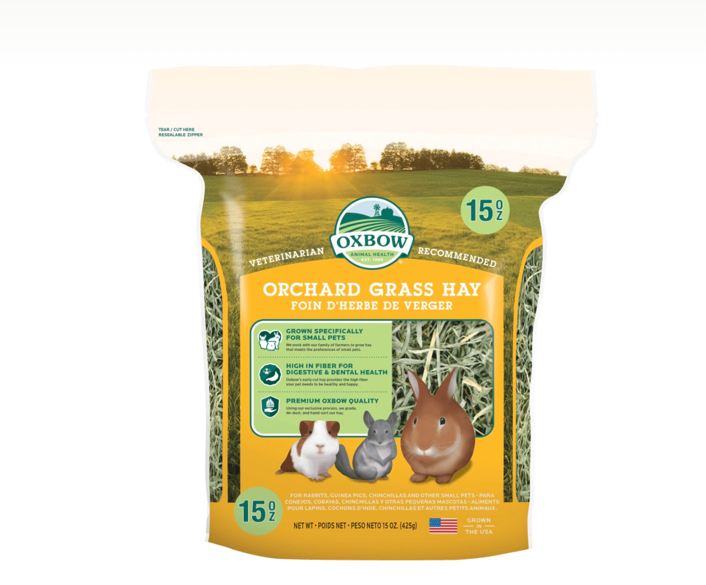 Oxbow Orchard Grass - Guinea Pig Hay – Guinea Pigs Australia
