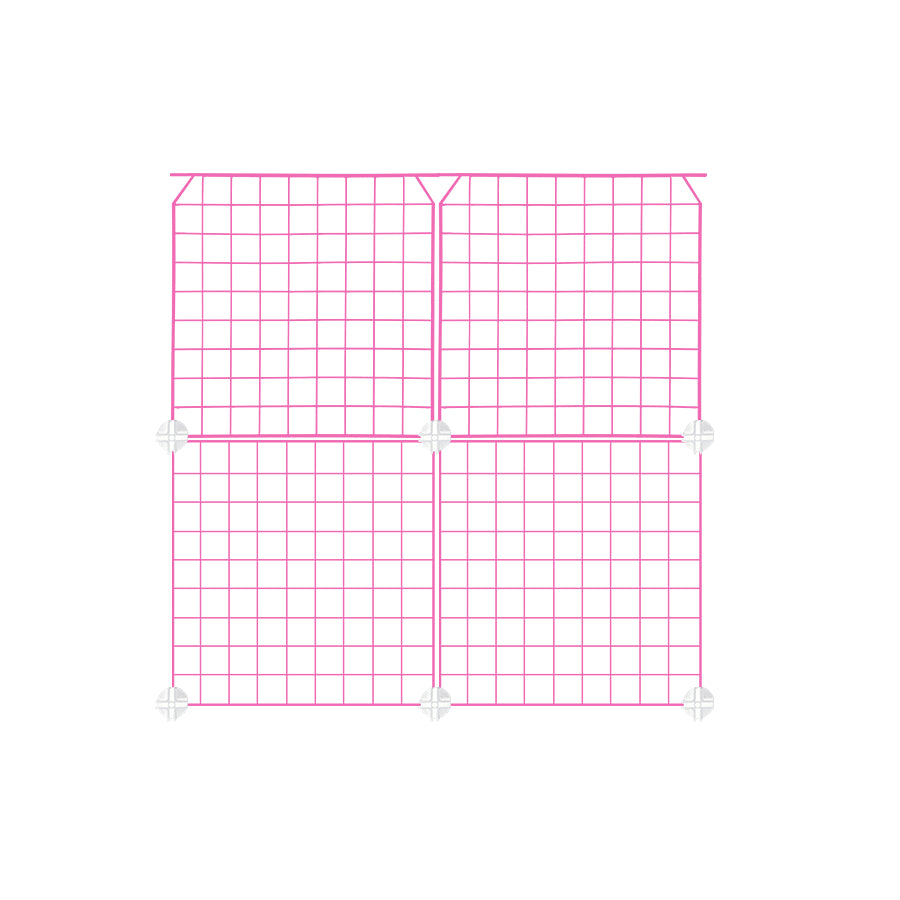 Ozzy Cages 2 x 2 Lid Kit – Cage Lid for 2x2 C&C Enclosure for Guinea Pigs & Rabbits