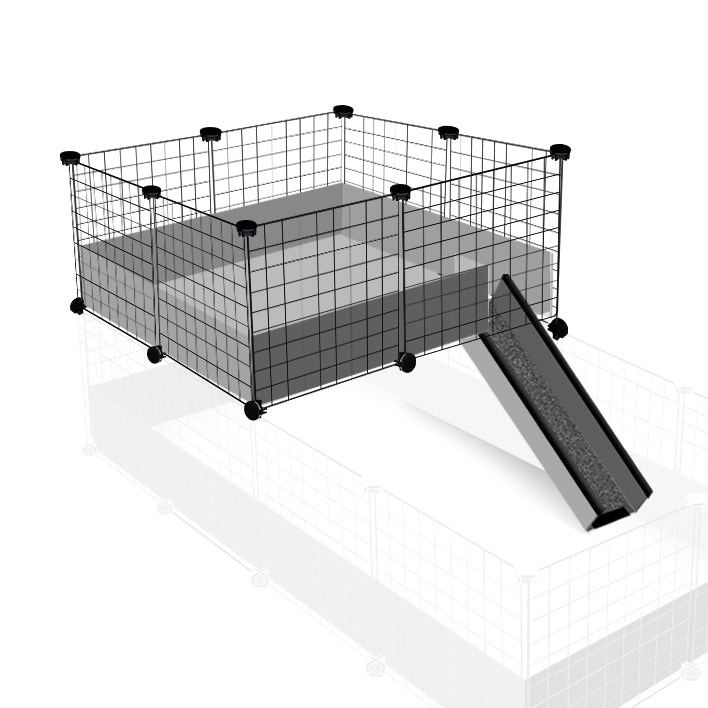 Loft Combo - 2x2 Wide Loft Add On for Guinea Pig Cages