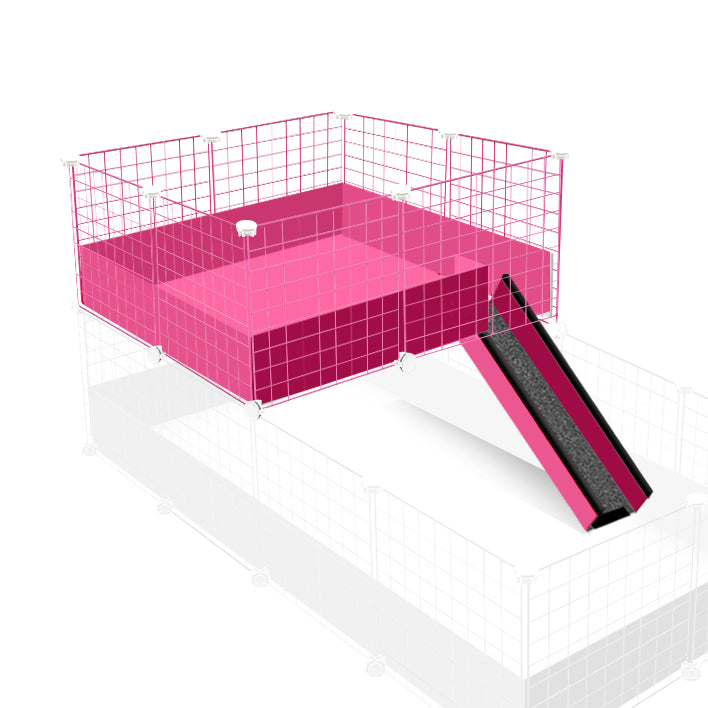 Loft Combo - 2x2 Wide Loft Add On for Ozzy Guinea Pig Cages