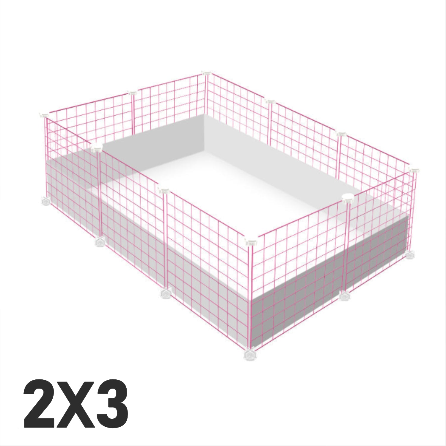 Ozzy Cages 2x3 C&C Enclosure for Guinea Pigs