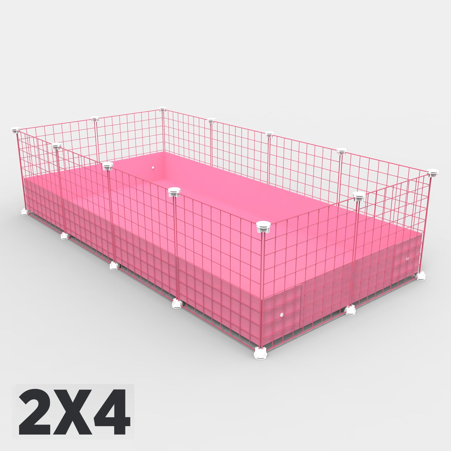 Ozzy Cages 2x4 C&C Enclosure for Guinea Pigs