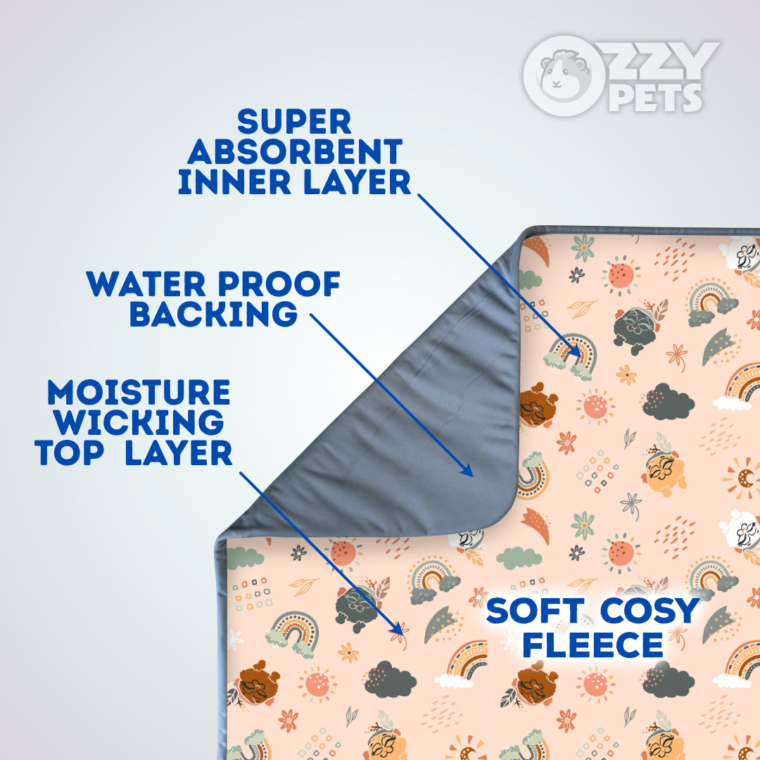 Earth Child Fleece Liner for C&C Ozzy Cages