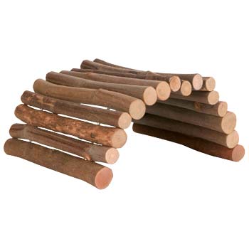 Natural Small Animal Bridge – Flexible Wooden Bridge & Tunnel