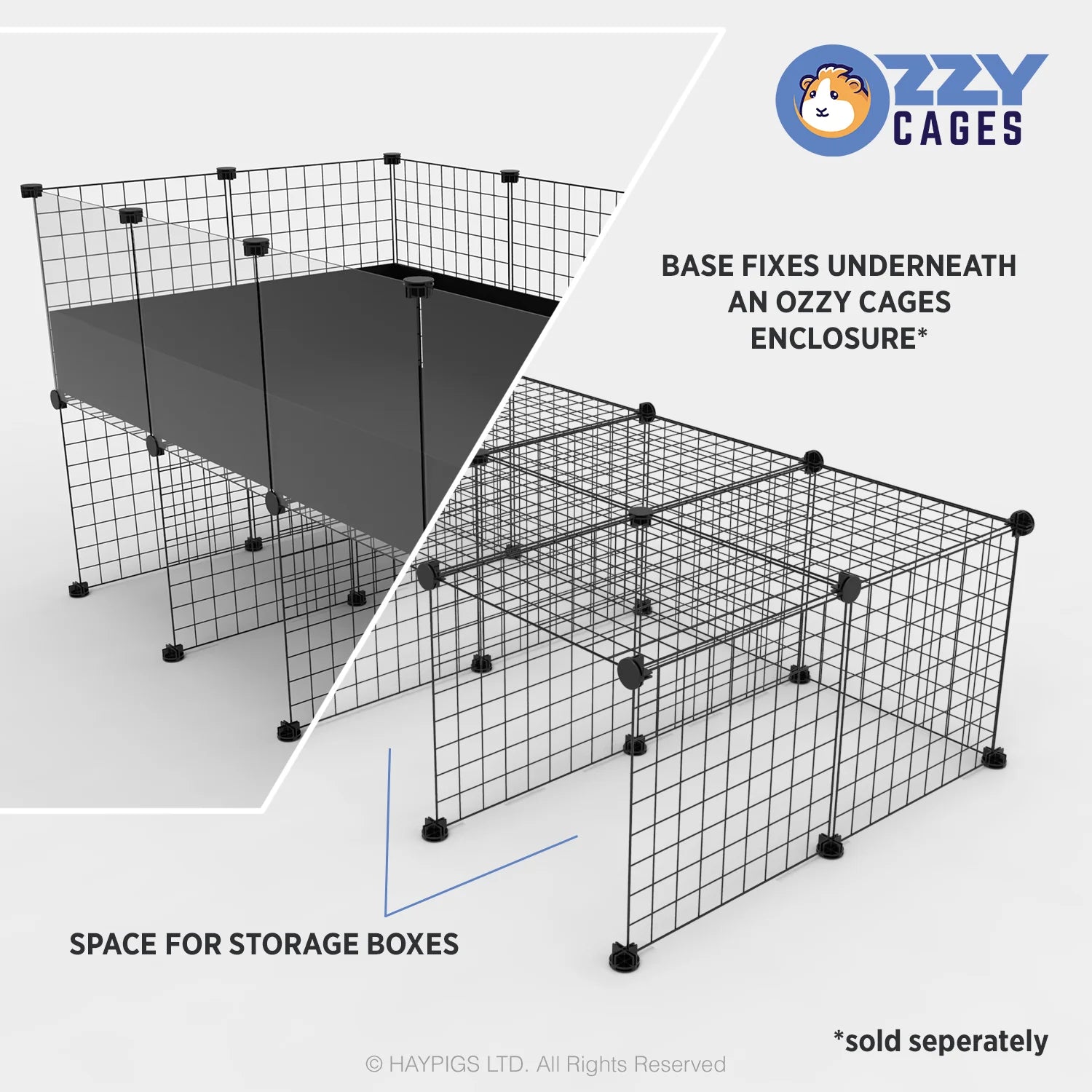 Ozzy Cages C&C Stand Kit - For 2x4 Ozzy Cages