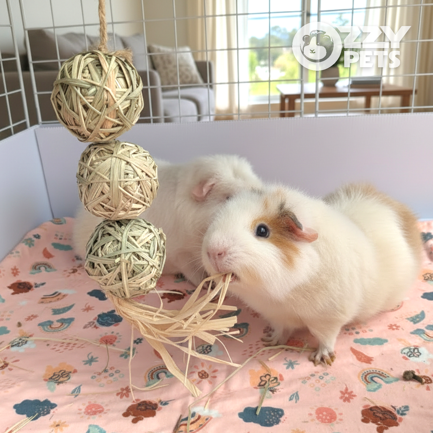 Ozzy Pets Tri-Ball Hanger