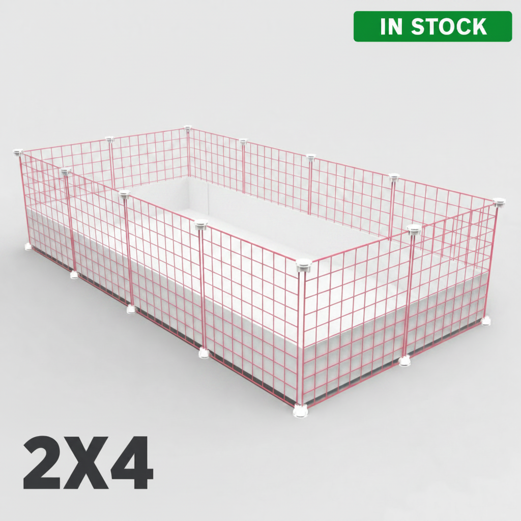 Ozzy Cages 2x4 C&C Enclosure for Guinea Pigs