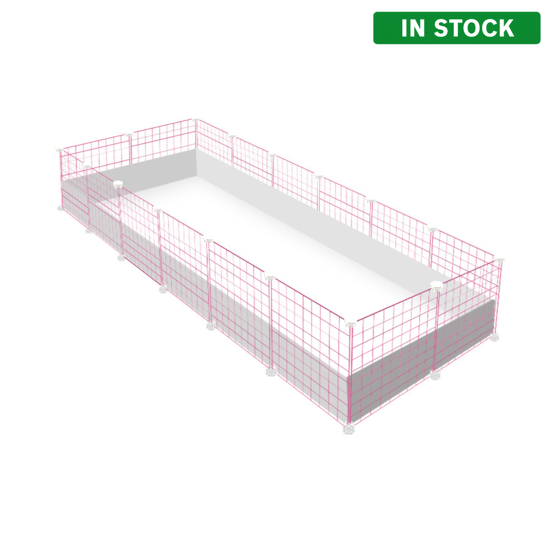2x6 ozzy c& cage in pink